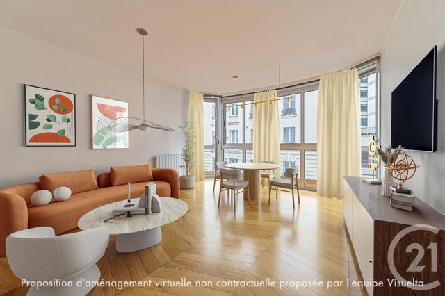 Appartement F3 à vendre PARIS